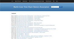Desktop Screenshot of marlincoveoc.com