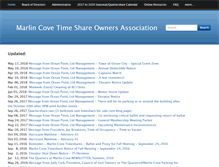 Tablet Screenshot of marlincoveoc.com